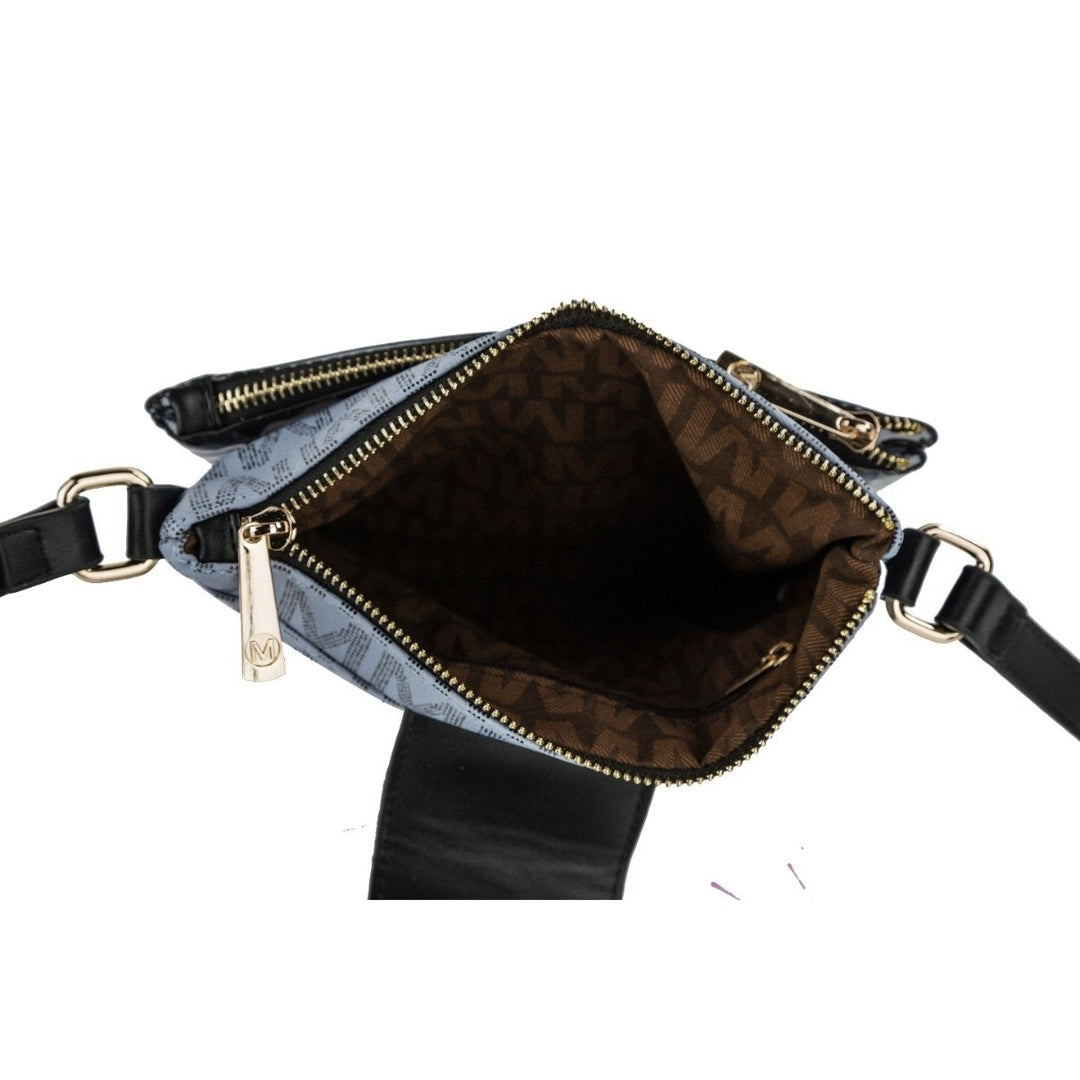 MKF Kemira Multi-Functional Shoulder M Signature Crossbody Handbag by Mia K. Image 10