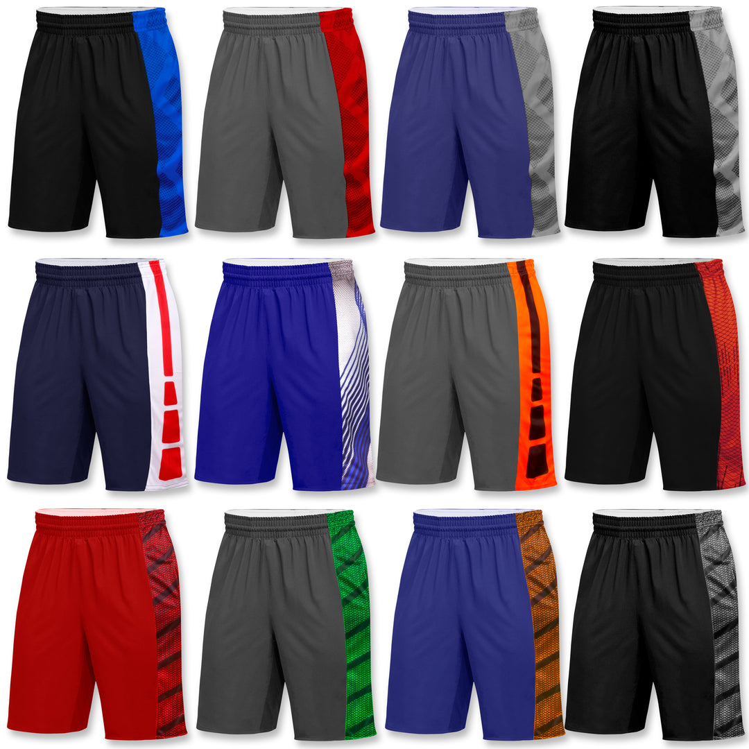 5-Pack Mystery Deal: Mens Active Athletic Performance Shorts Image 6