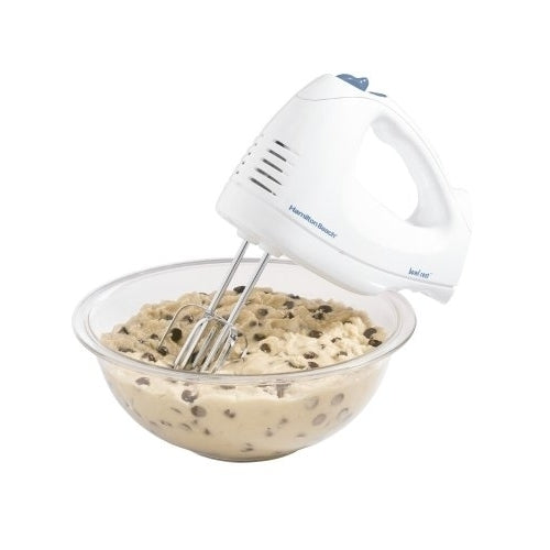 Hamilton Beach Hand Mixer with Snap-On CaseWhite Image 1