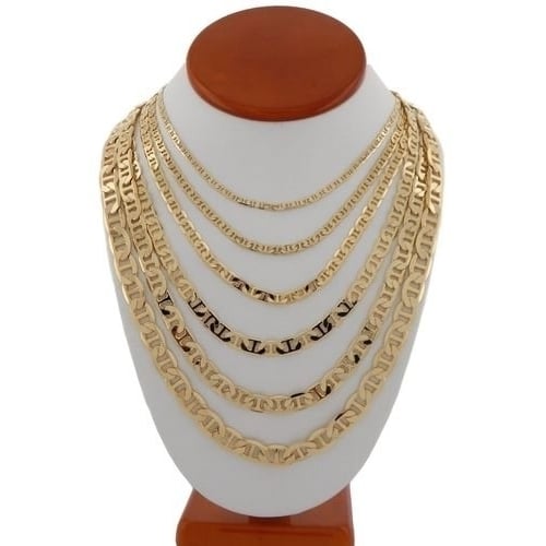 Mariner Chain 5mm 24" 14K Gold Filled Necklace Image 2