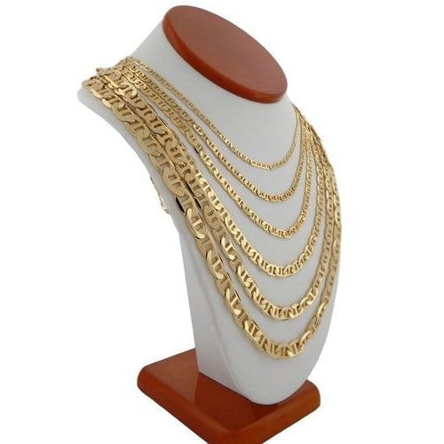 Mariner Chain 5mm 24" 14K Gold Filled Necklace Image 4