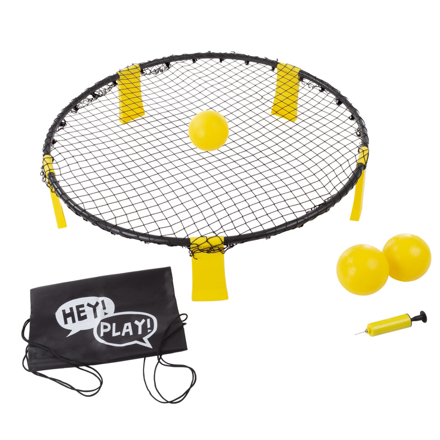 Battle Volleyball Outdoor Adjustable Roundnet Tournament Set for Kids and Adults Image 1