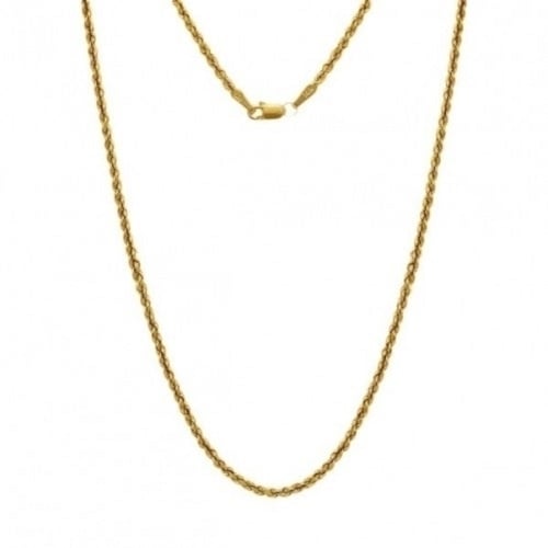 14-Karat Gold Diamond-Cut Rope Chain - Assorted Sizes Image 2