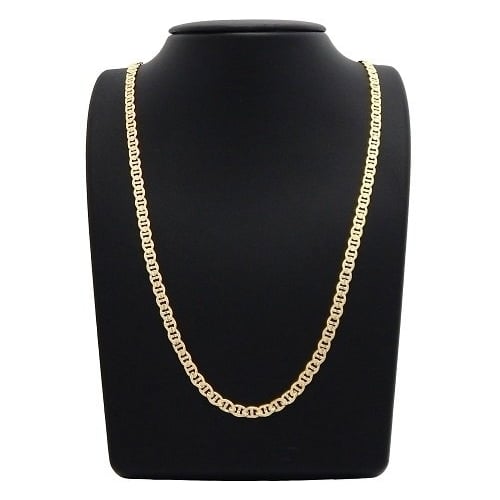 14K Yellow Gold Filled High Polish Finsh High Polish 2.5mm Marina Chain - Assorted Sizes Image 1