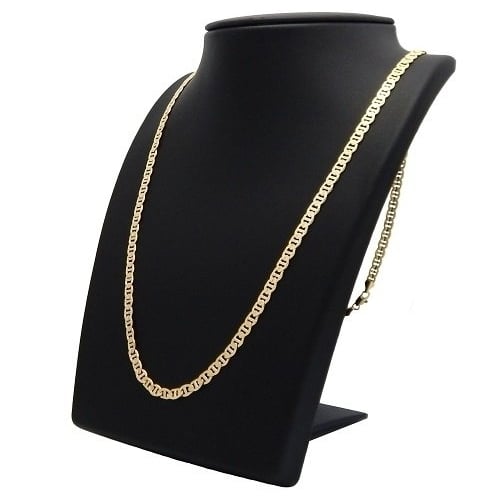 14K Yellow Gold Filled High Polish Finsh High Polish 2.5mm Marina Chain - Assorted Sizes Image 2