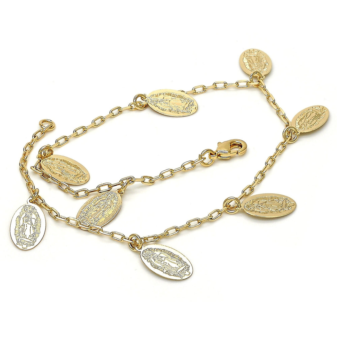 14K Gold Filled  Lupe Anklet Image 4