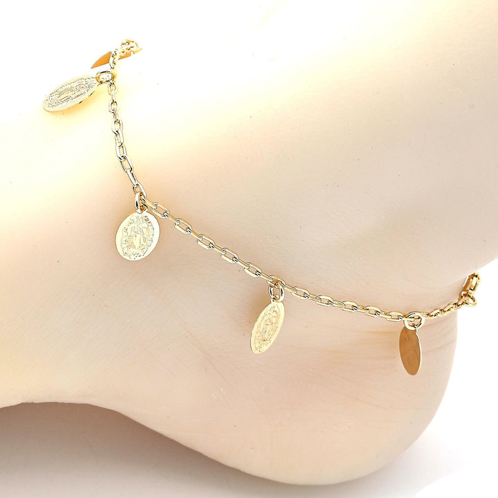 14K Gold Filled Lupe Anklet Image 1