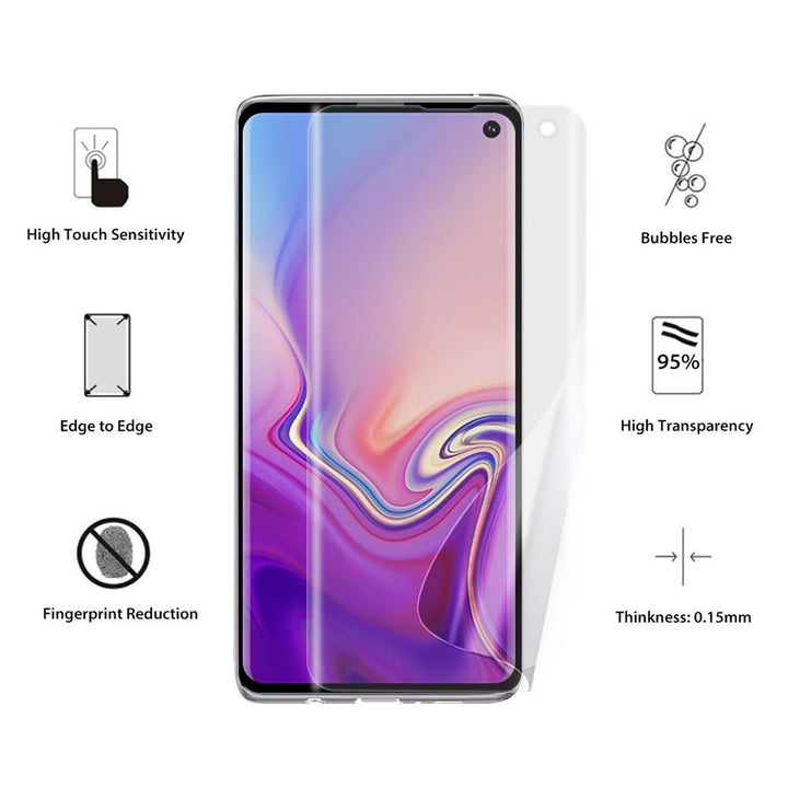 Samsung Galaxy S10E TPU Screen Protector Full Coverage Scratch Resistant HD Clarity Image 1