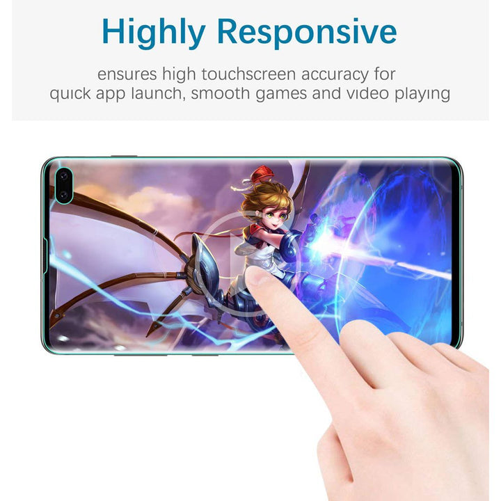 Samsung Galaxy S10E TPU Screen Protector Full Coverage Scratch Resistant HD Clarity Image 4