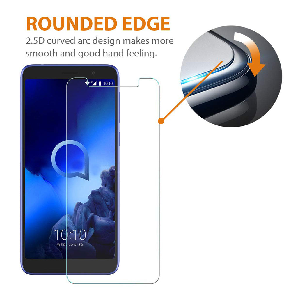 Alcatel 1X 2019 / ONYX Tempered Glass Screen Protector Image 4
