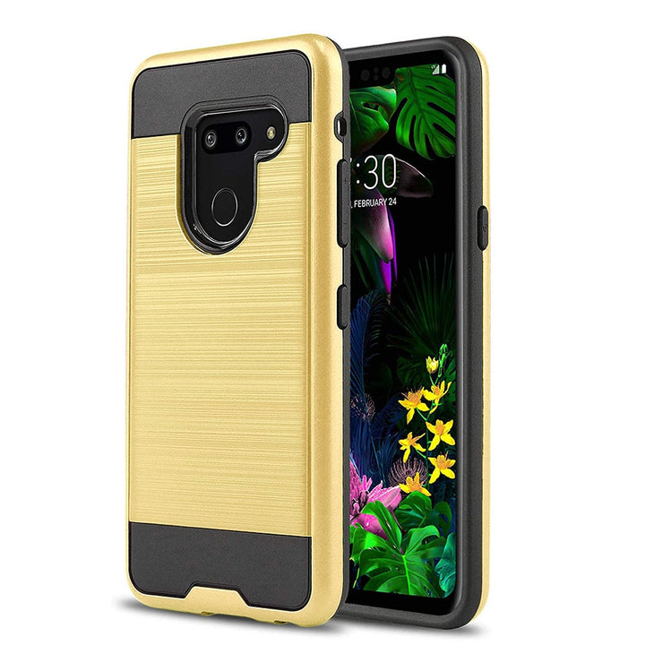 LG G8 ThinQ Tough Case Cover Black Hybrid Shockproof Dustproof Lightweight Image 1