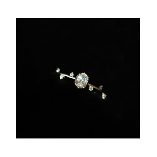 (Copper)Dainty Cute Womens Fashion Slim Twigs Memorial Dainty Rings Delicate Rings Jewelry Gift Wedding Rings Fashion Image 3