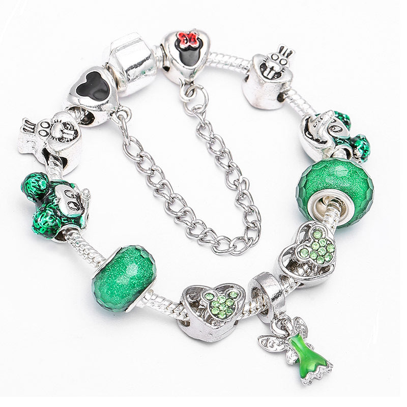 19  spot green fairy fairy bracelet charm cartoon style bracelet beautiful gift Image 1