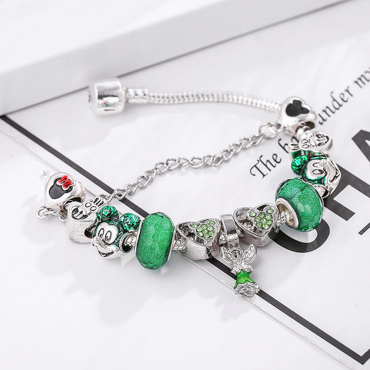 19  spot green fairy fairy bracelet charm cartoon style bracelet beautiful gift Image 4