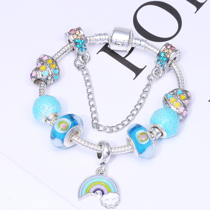 Dream Rainbow Series Bracelet Fashion Colored Glass Bracelet Image 2