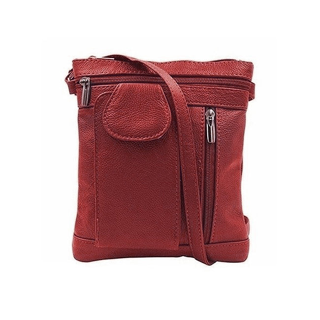 Genuine Leather Crossbody With Smartphone PocketMultiple Colors Image 8