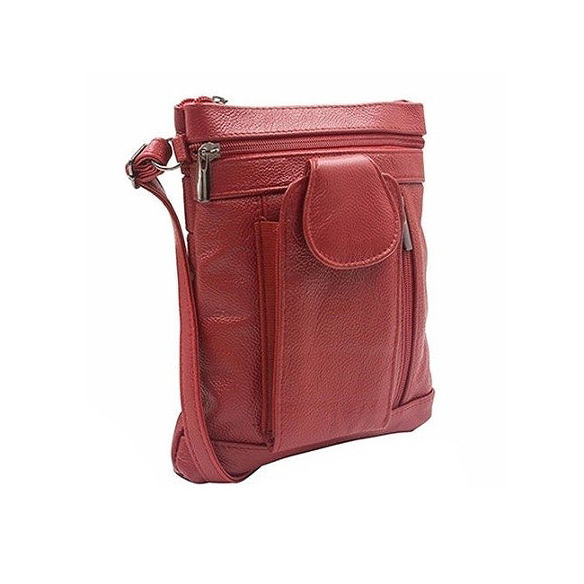 Genuine Leather Crossbody With Smartphone PocketMultiple Colors Image 9
