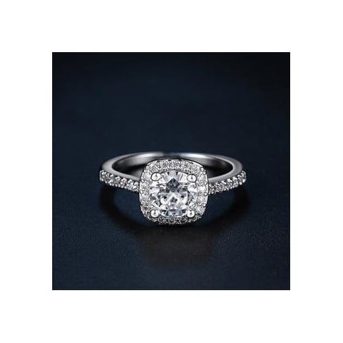 Classic engagement   Ring Popular style platinum ring Image 3