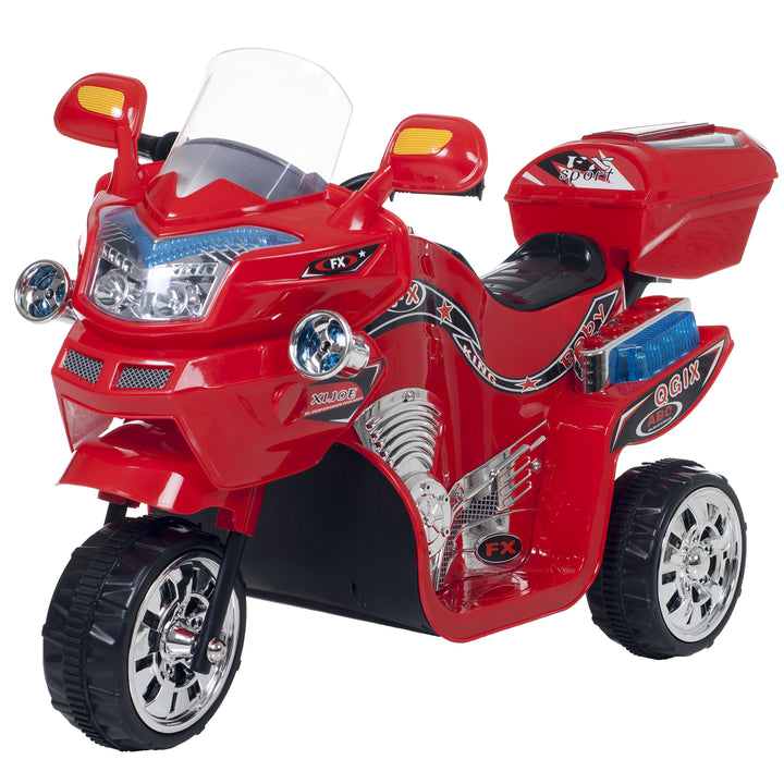 Kids 3-Wheel Battery-Powered Toy Sports BikeMult. Colors Image 4
