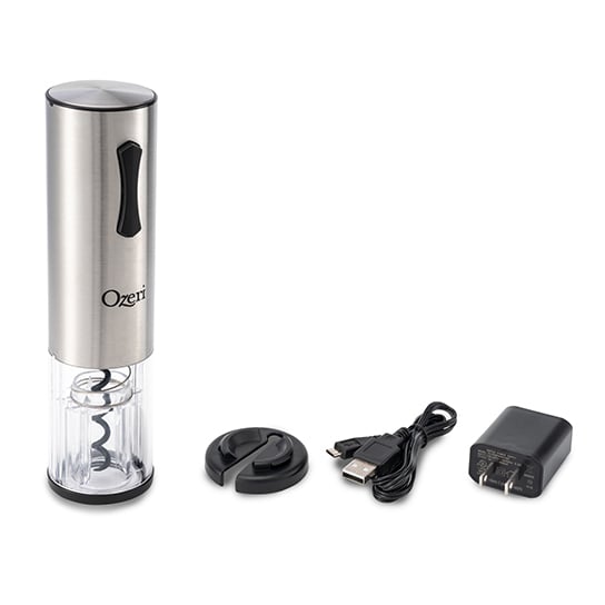 Ozeri Travel Series USB Rechargeable Electric Wine Opener Image 7