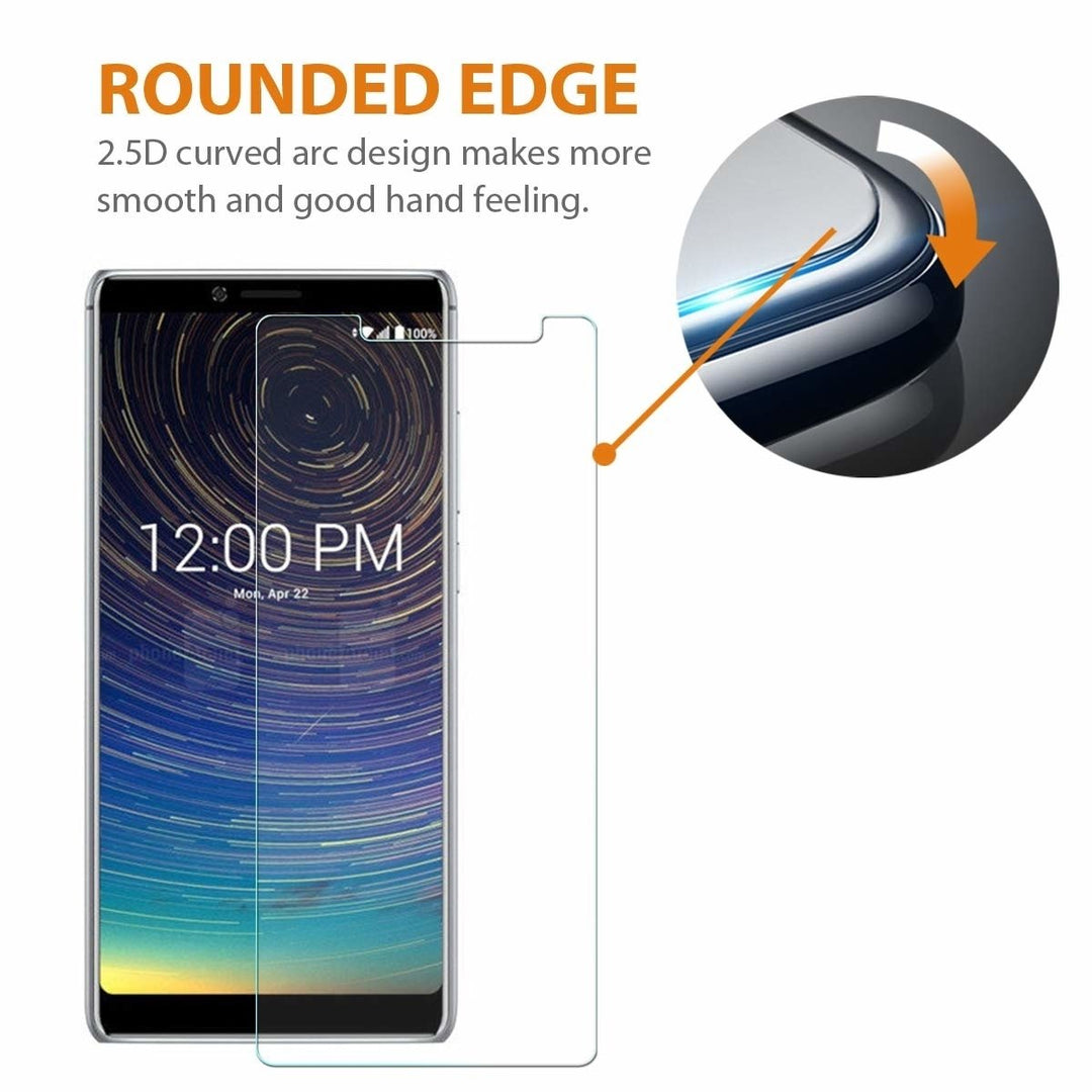 Coolpad Legacy Tempered Glass Screen Protector Anti-Fingerprint Scratch Resistant Image 3