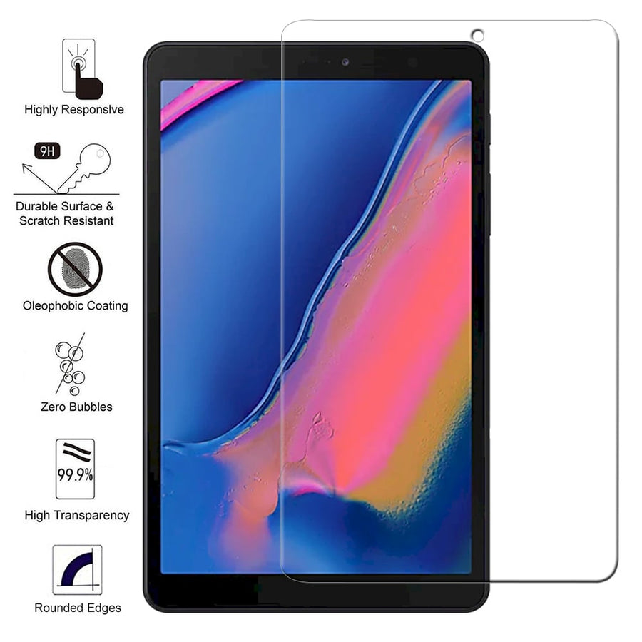 Samsung Galaxy Tab A 8.0 2019 Tempered Glass Screen Protector P200 P205 Image 1