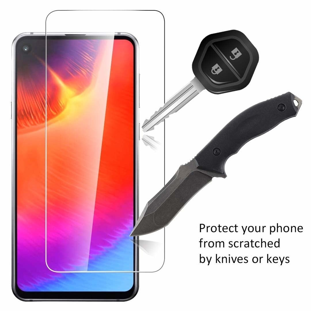 Samsung Galaxy A60 Tempered Glass Screen Protector Ultra Clear Scratch Resistant Image 4