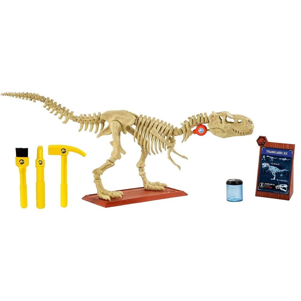 Jurassic World Playleontology Kit STEM Dinosaur T-Rex Bones Unassembled Mattel Image 2