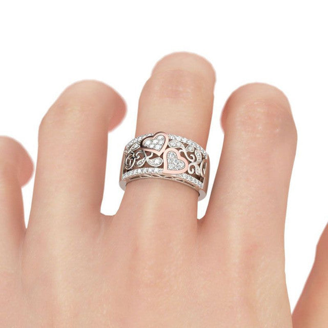 Popular style Rose- Popular style Centroid Ring Image 2