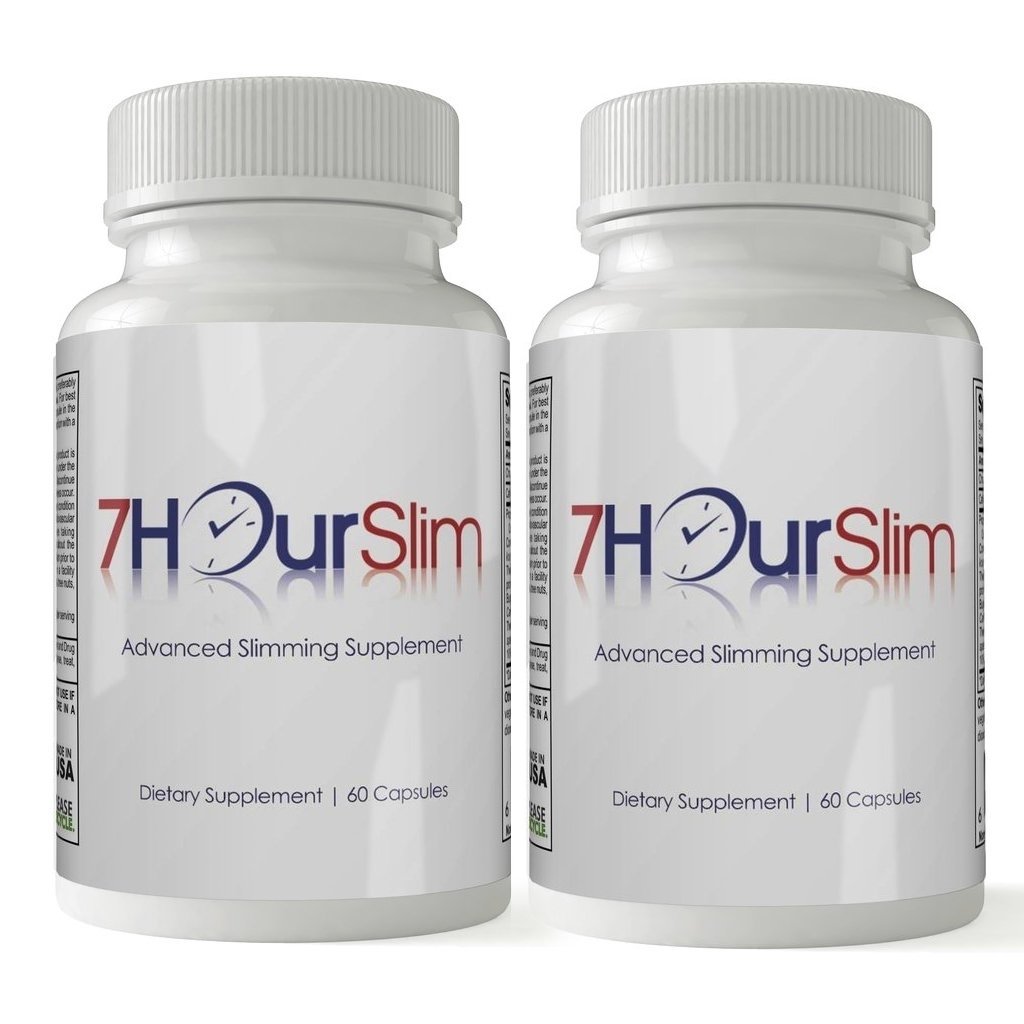 7Hour Slim Weight Loss Capsules 120 Count Energy Calorie Burner Natural Ingredients Image 4