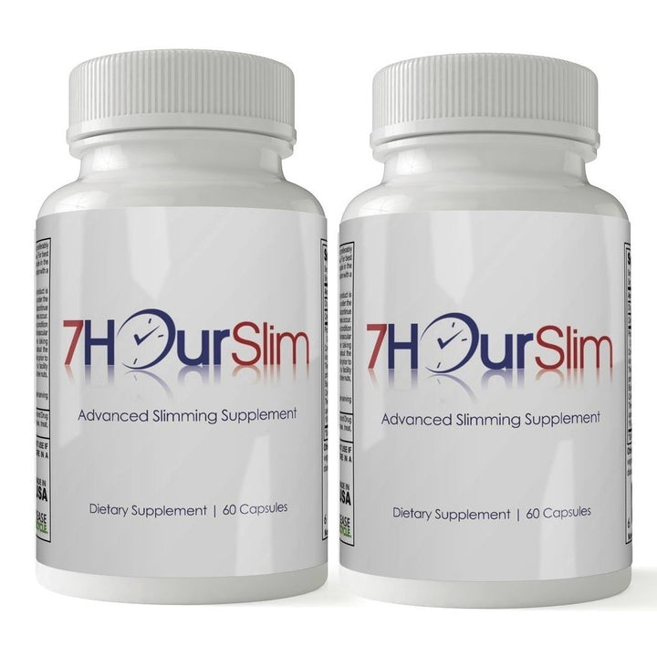 7Hour Slim Weight Loss Capsules 120 Count Energy Calorie Burner Natural Ingredients Image 4