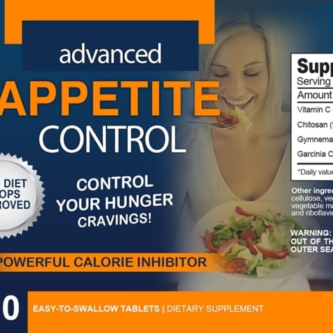 Advanced Appetite Control Fat Burner 60 Capsules Natural Weight Loss Supplement Image 3