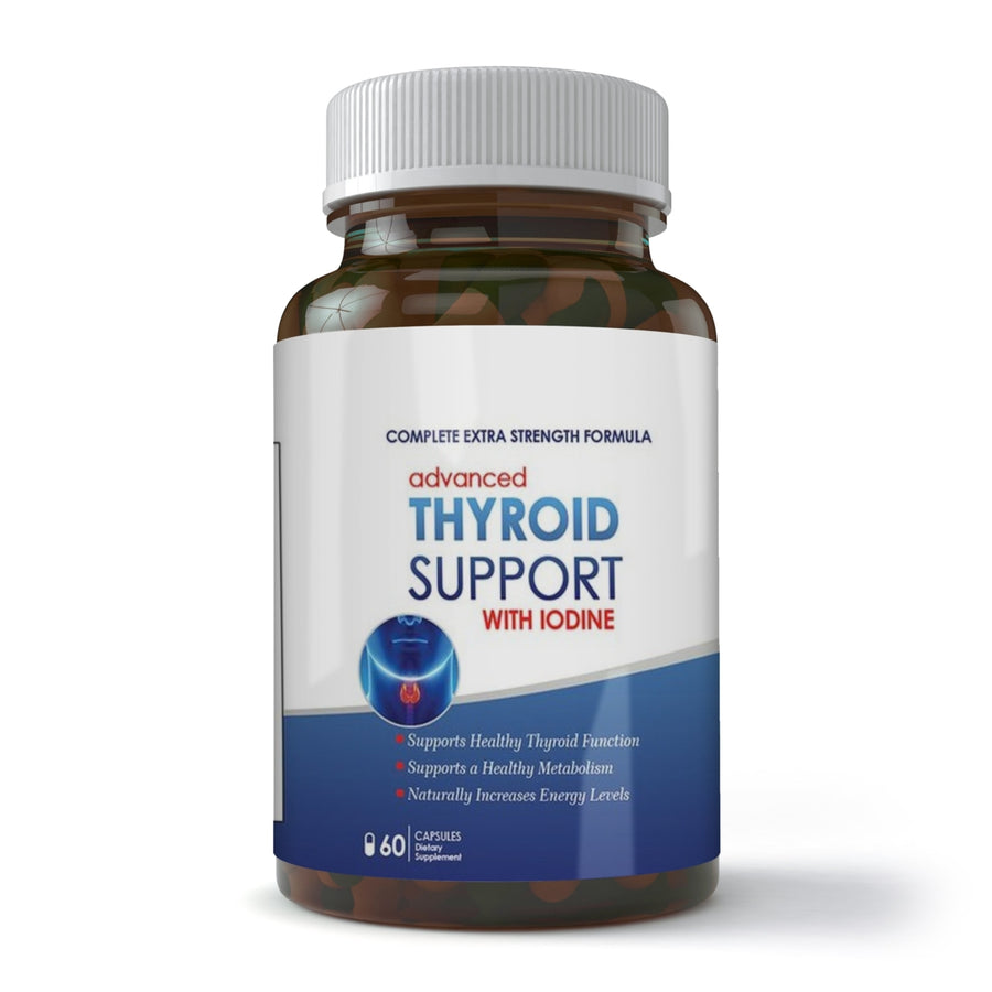 Advanced Thyroid Support with Iodine (60 Capsules) Image 1