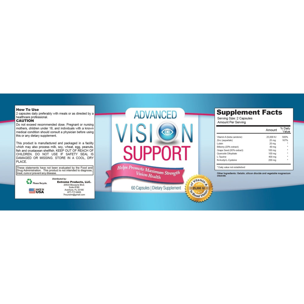 Advanced Vision Support (60 capsules) Image 2