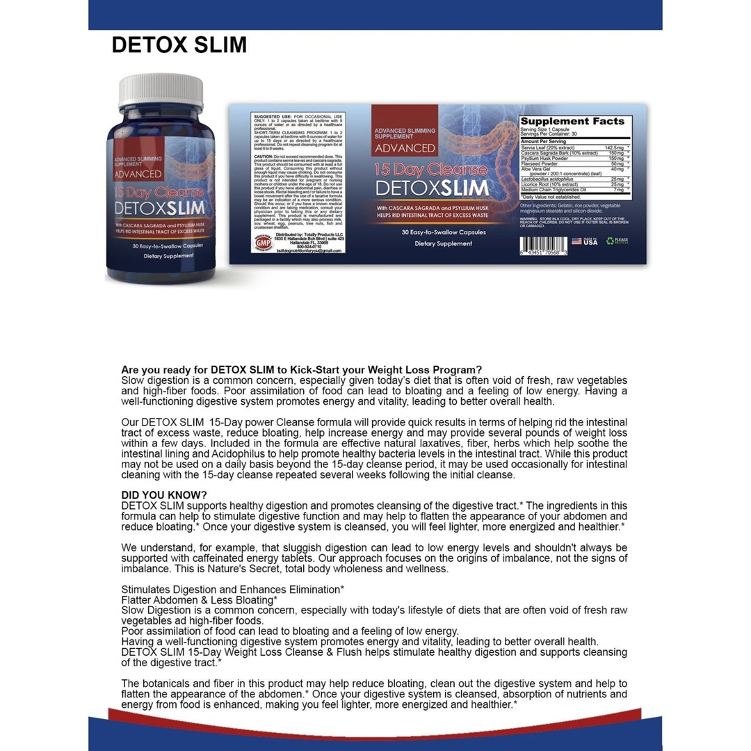Apple Cider and Detox Slim Combo pack Image 3