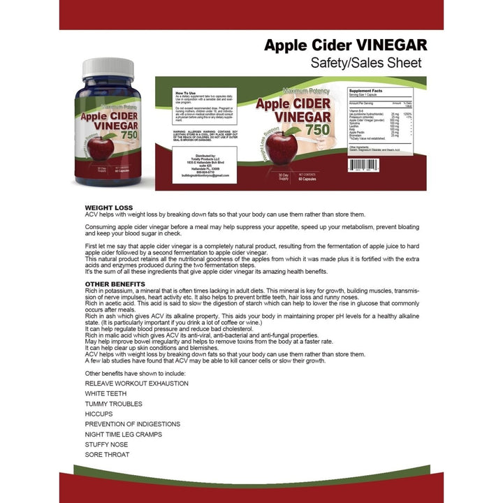 Apple Cider and Detox Slim Combo pack Image 4