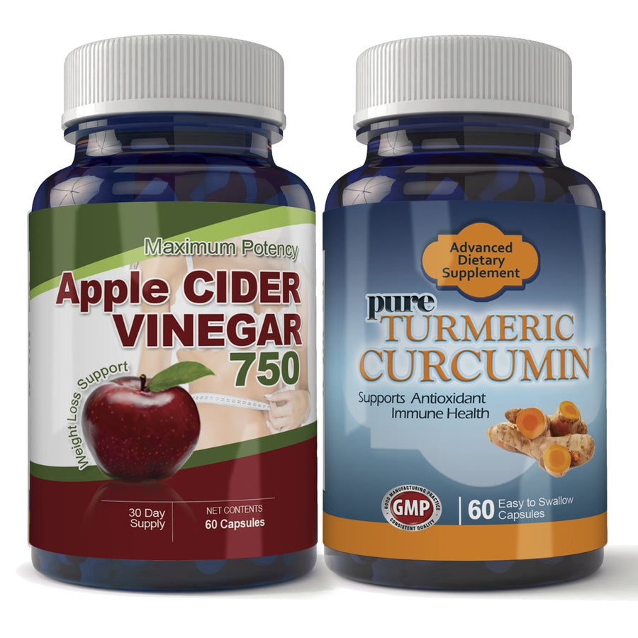Apple Cider and Turmeric Extract Combo pack Image 1