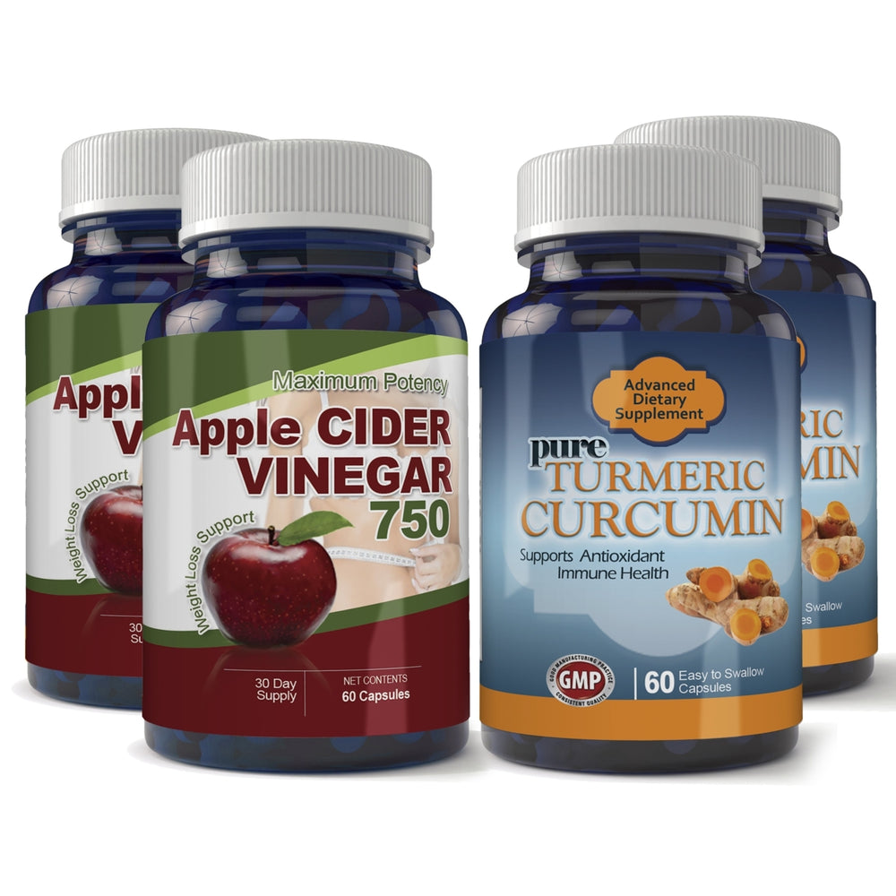 Apple Cider and Turmeric Extract Combo pack Image 2