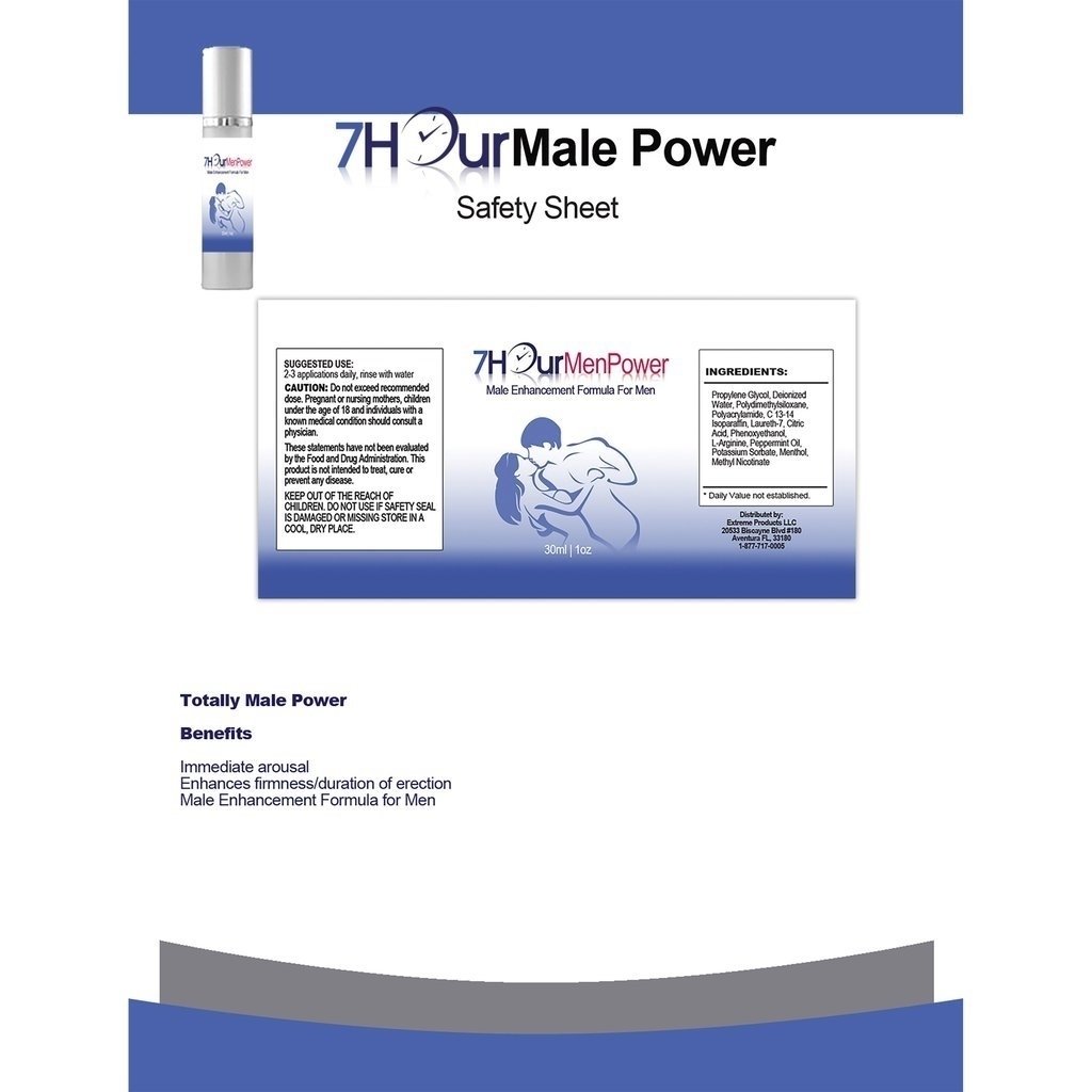 7Hour Men Power and Libido Booster Combo Pack Image 3