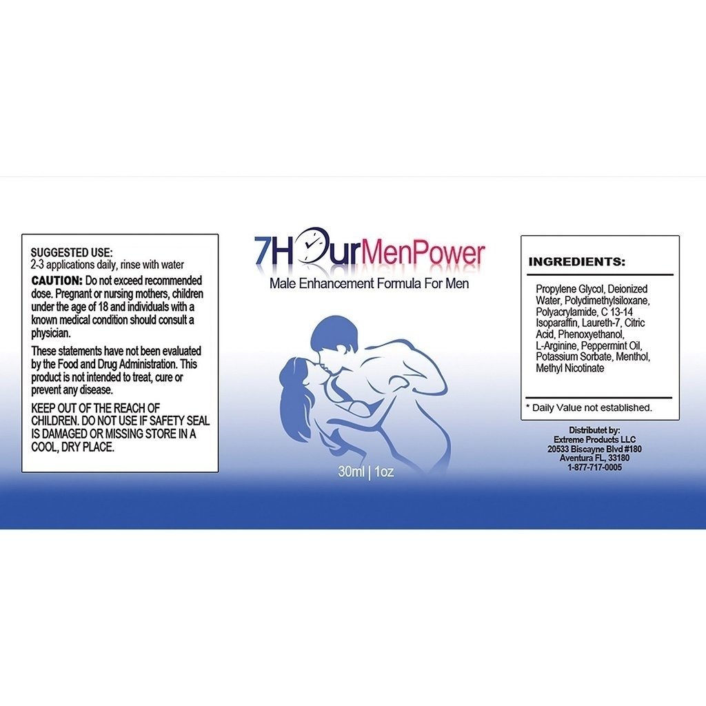 7Hour Men Power and Libido Booster Combo Pack Image 4