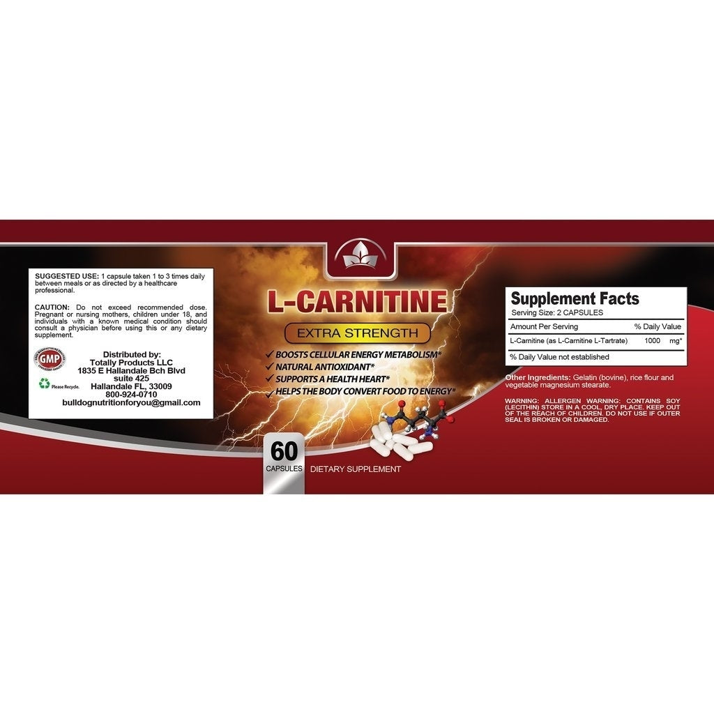 Amino Acid Extreme and L-Carnitine Extra Strength Combo Pack Image 7