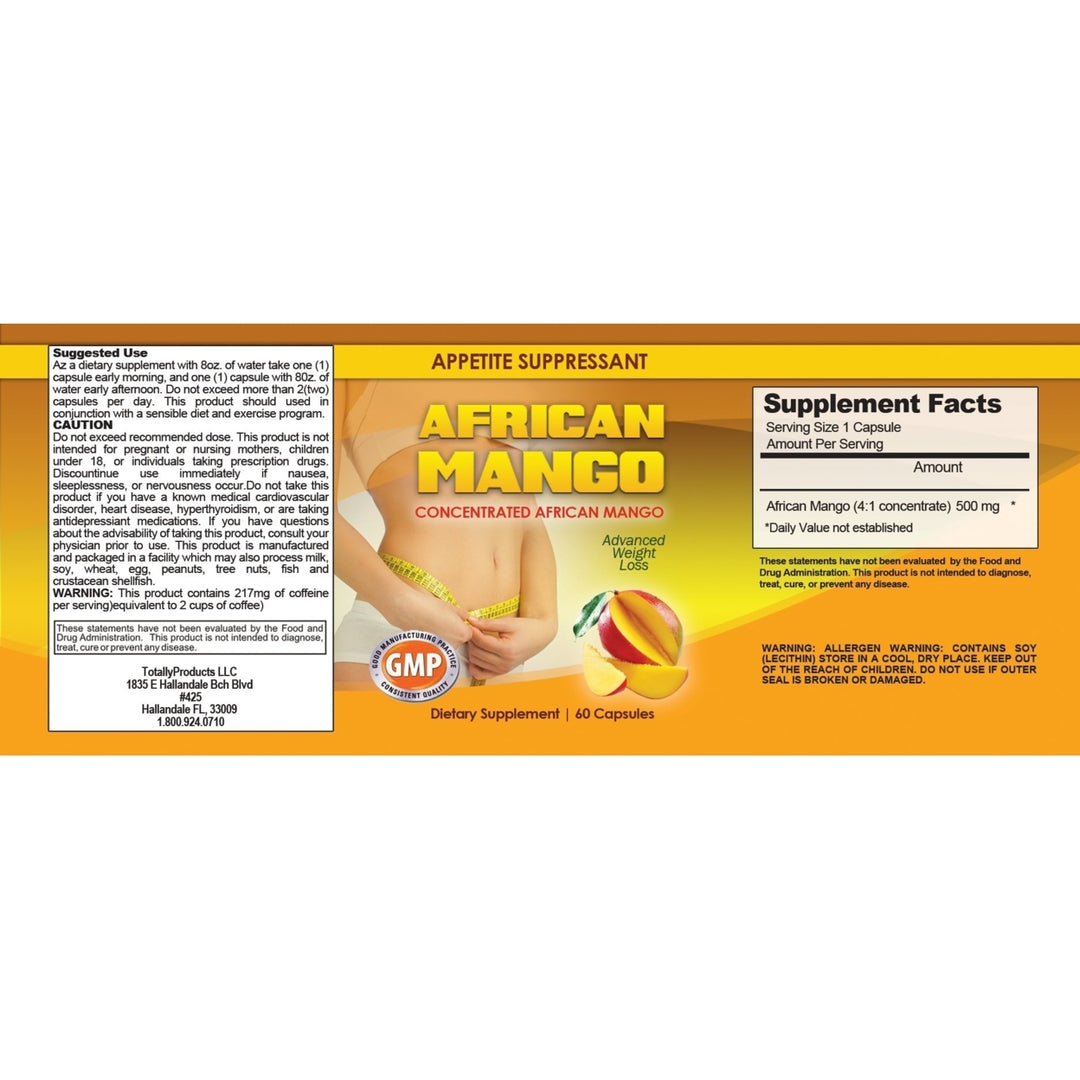 African Mango Pure Extract (60 capsules) Image 3