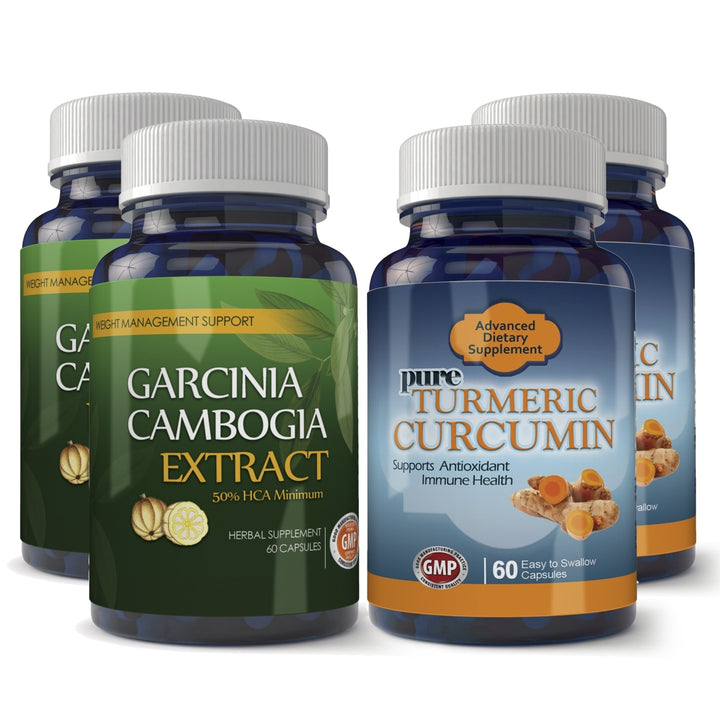 Garcinia Cambogia 800mg and Turmeric Extract Combo pack Image 2