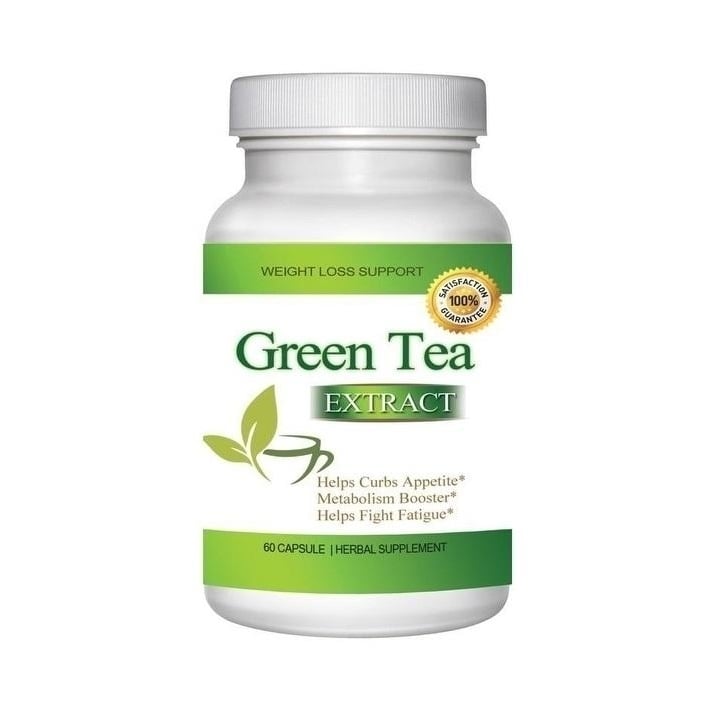 Green Tea Extract Capsules 60 Count Weight Loss Energy Boost Metabolism Support Image 4