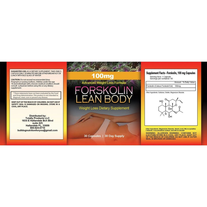 Forskolin Lean Body (30 capsules) Image 2