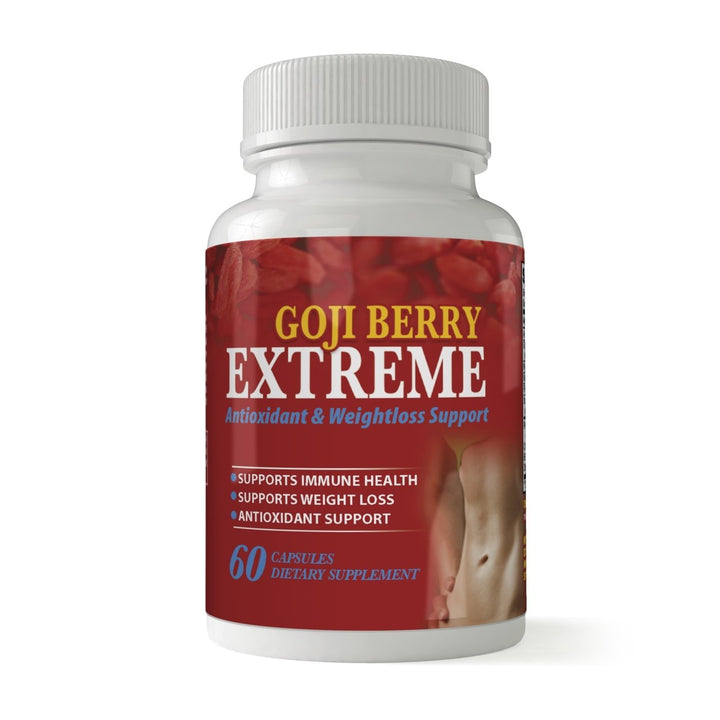 Goji Berry Extreme Fruit Complex 60 Capsules Natural Weight Loss and Nutrition Image 1