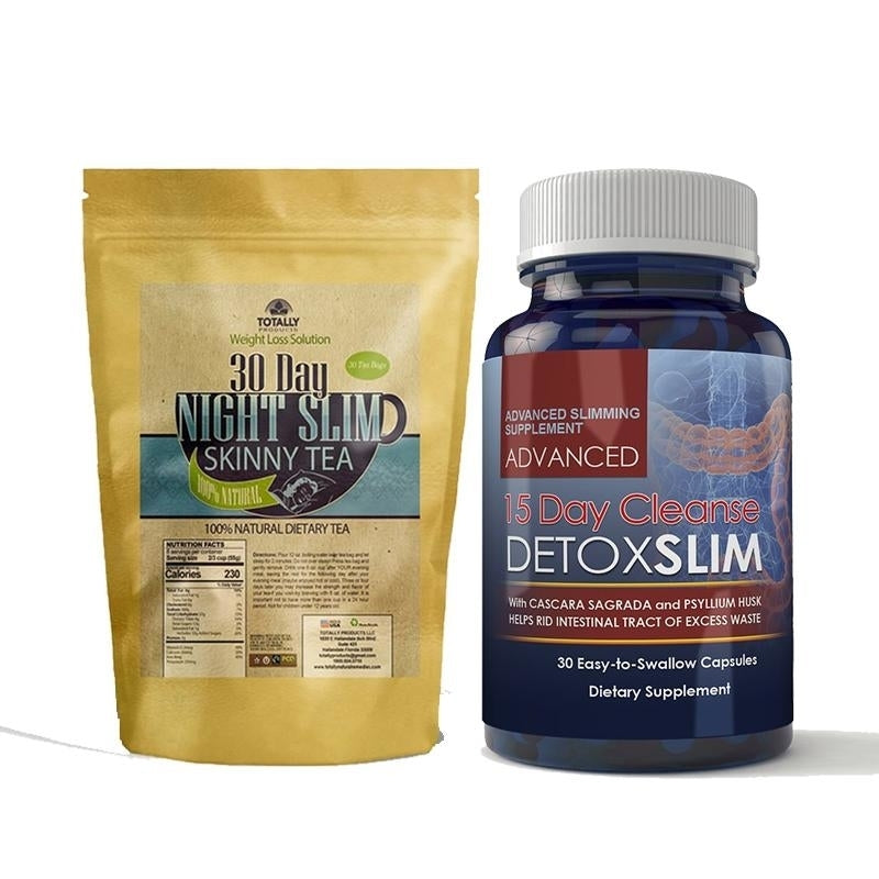 Night Slim Skinny Tea and 15-day Detox Combo Pack Image 1