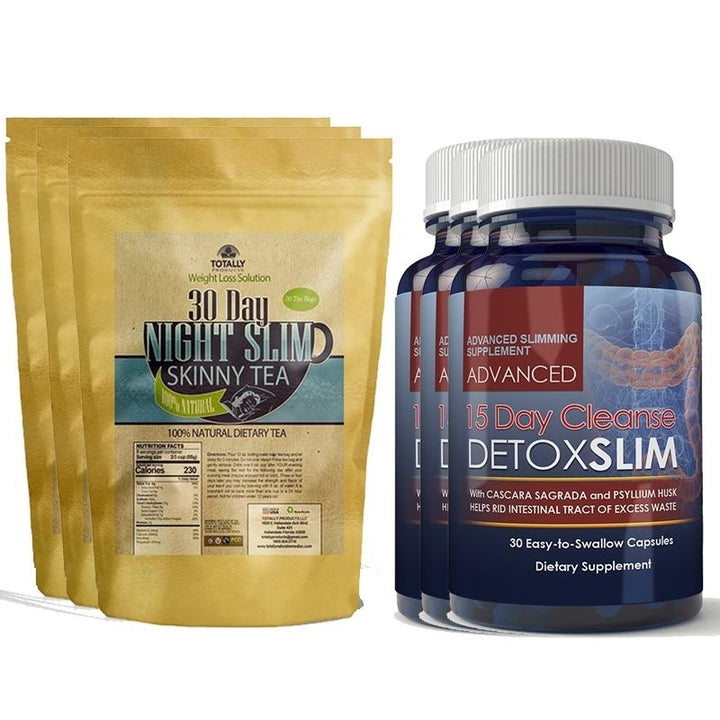 Night Slim Skinny Tea and 15-day Detox Combo Pack Image 3