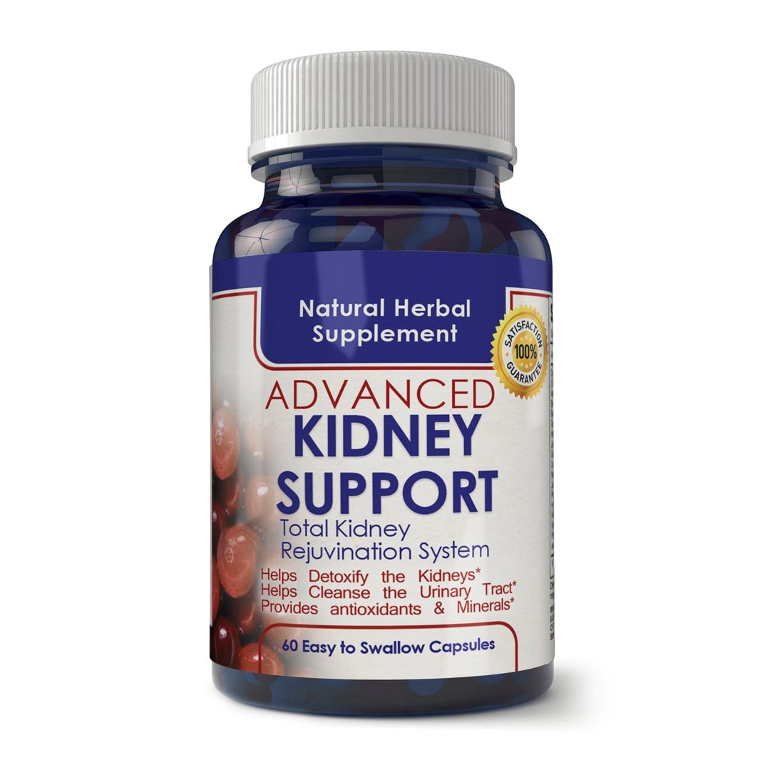 Organic Kidney and Urinary Support Supplement with Cranberry and Astragalus 60ct Image 1