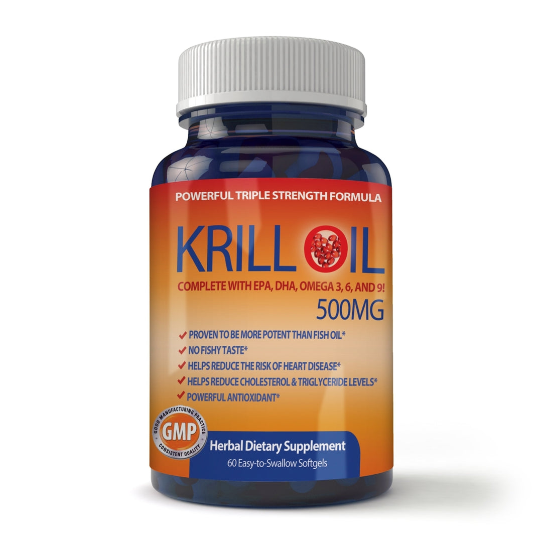 Pure Krill Oil (60 Softgels) Image 1